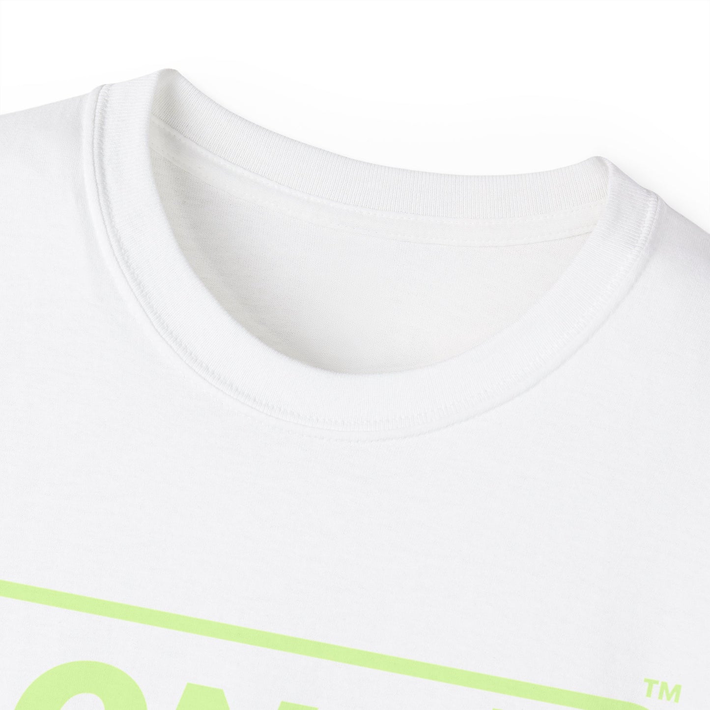 LongD® Logo Cotton Tee (Easter pastel green in positive text)
