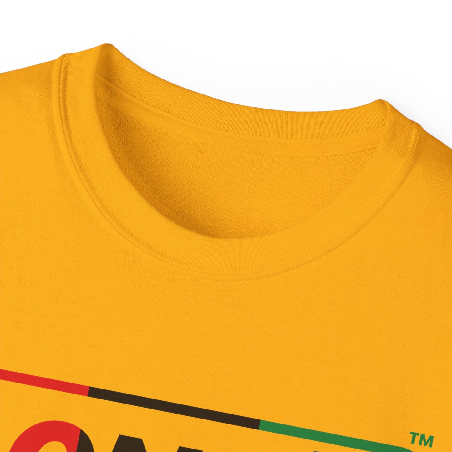 LongD® Logo Cotton Tee Juneteenth positive top negative bottom text