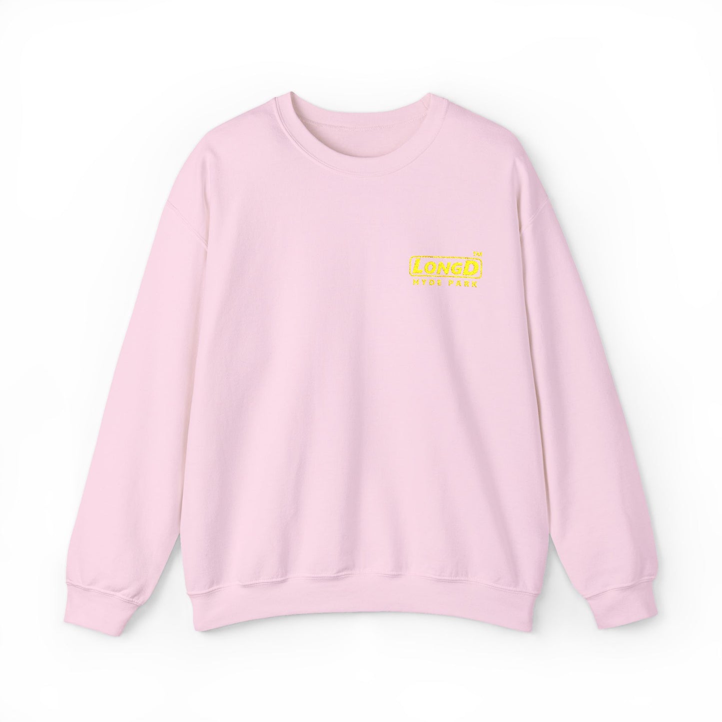 Embroidered Unisex Heavy Blend™ Crewneck Sweatshirt alternate (reverse) basic Hyde Park logo