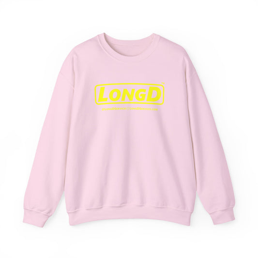 LongD reverse Tag logo crewneck sweatshirt