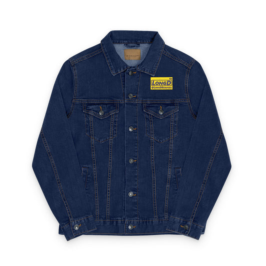 Embroidered Unisex Denim Jacket Official Logo