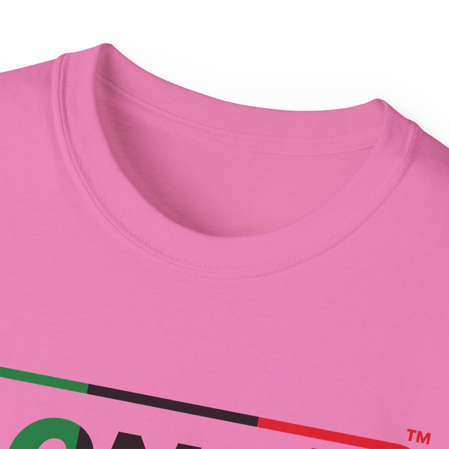LongD® Logo Cotton Tee Juneteenth positive thirds text