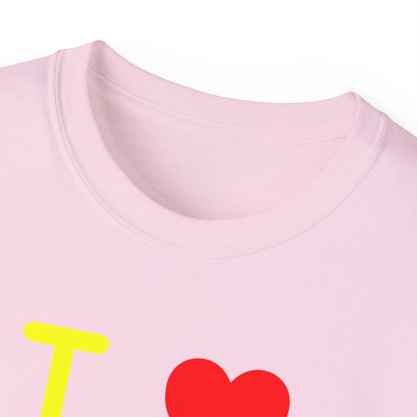 I Luv LongD Tag-domain positive alternate basic logo cotton tee