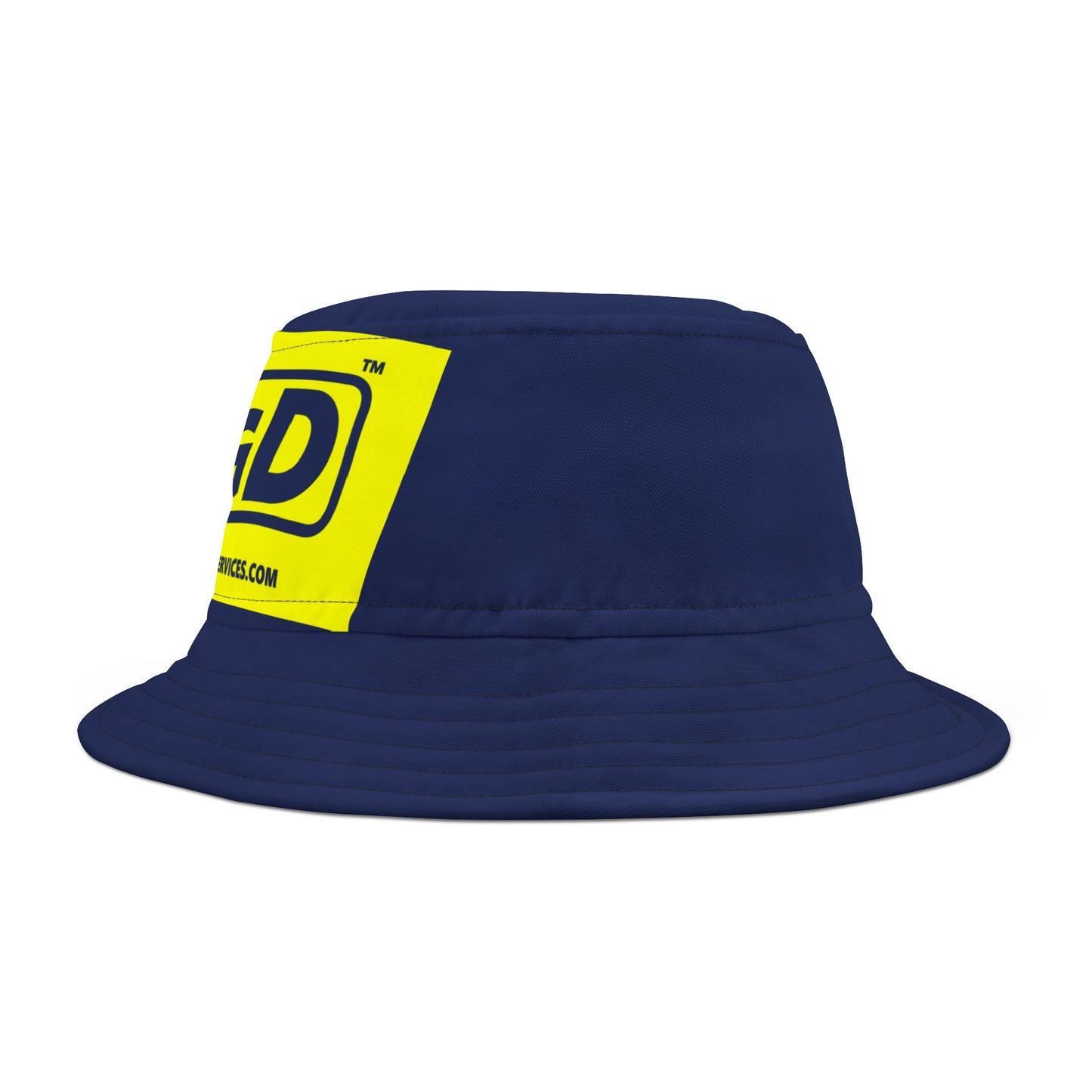 Reverse Negative Logo Bucket Hat