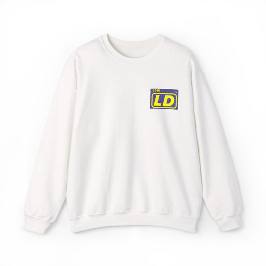 Embroidered Unisex Heavy Blend™ Crewneck Sweatshirt reverse logo initials