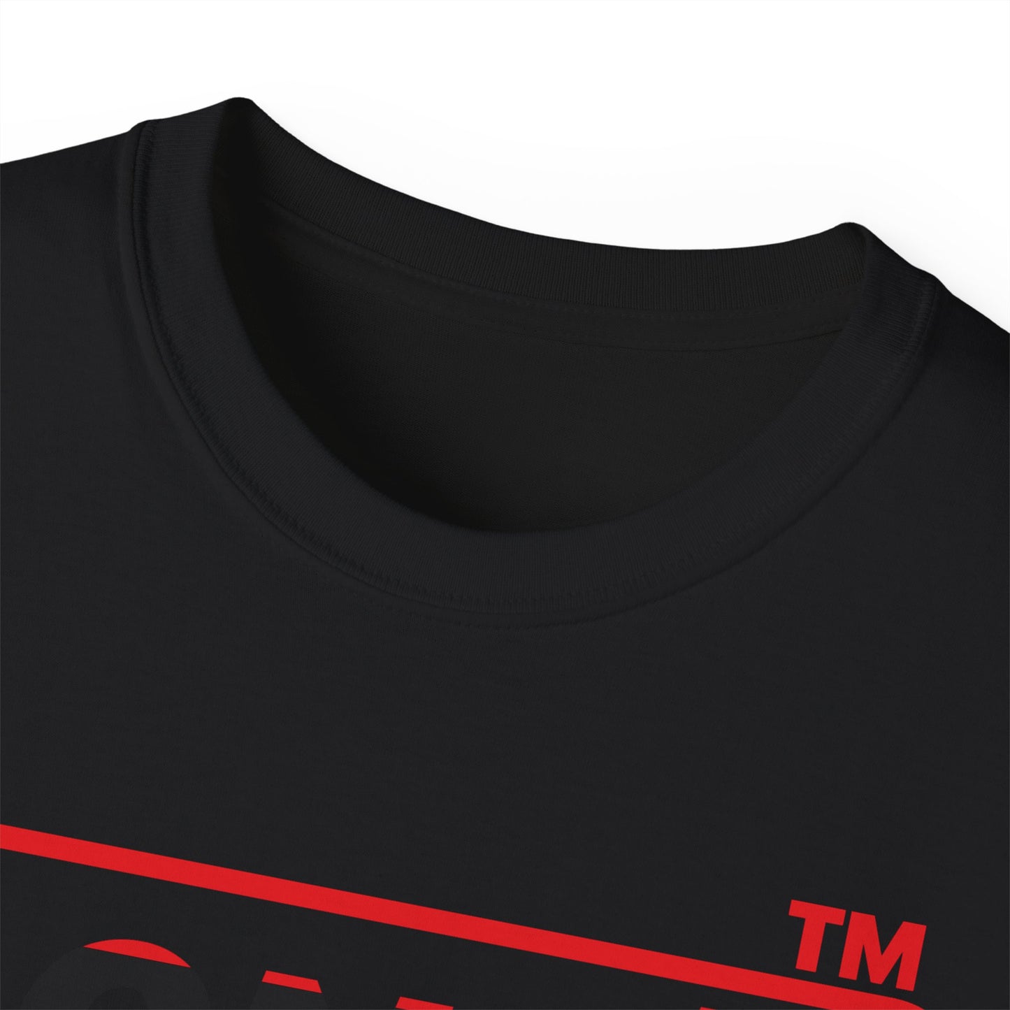 LongD positive horizontal 3-striped Chicago logo cotton tee (Juneteenth colors)