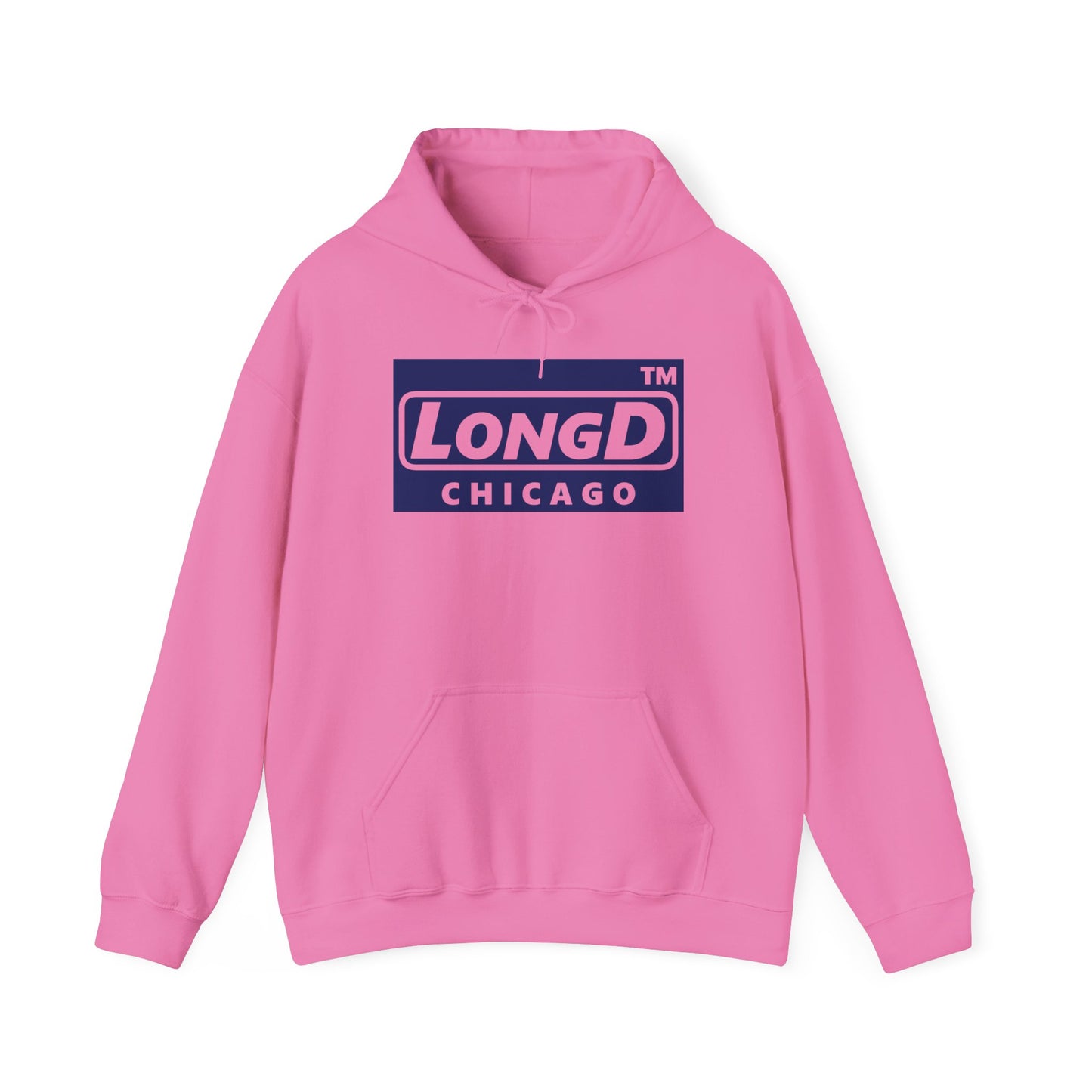 LongD® Logo (negative Chicago version) Hoodie