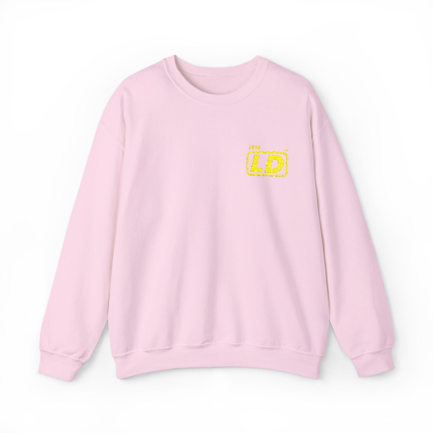 Embroidered Unisex Heavy Blend™ Crewneck Sweatshirt reverse basic logo initials