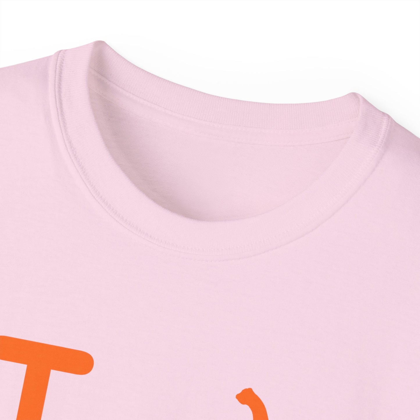 I Pumpkin LongD® Logo Cotton Tee positive orange basic Hyde Park logo
