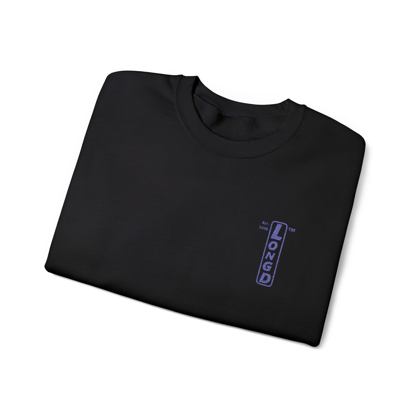 Embroidered Unisex Heavy Blend™ Crewneck Sweatshirt official basic logo upright