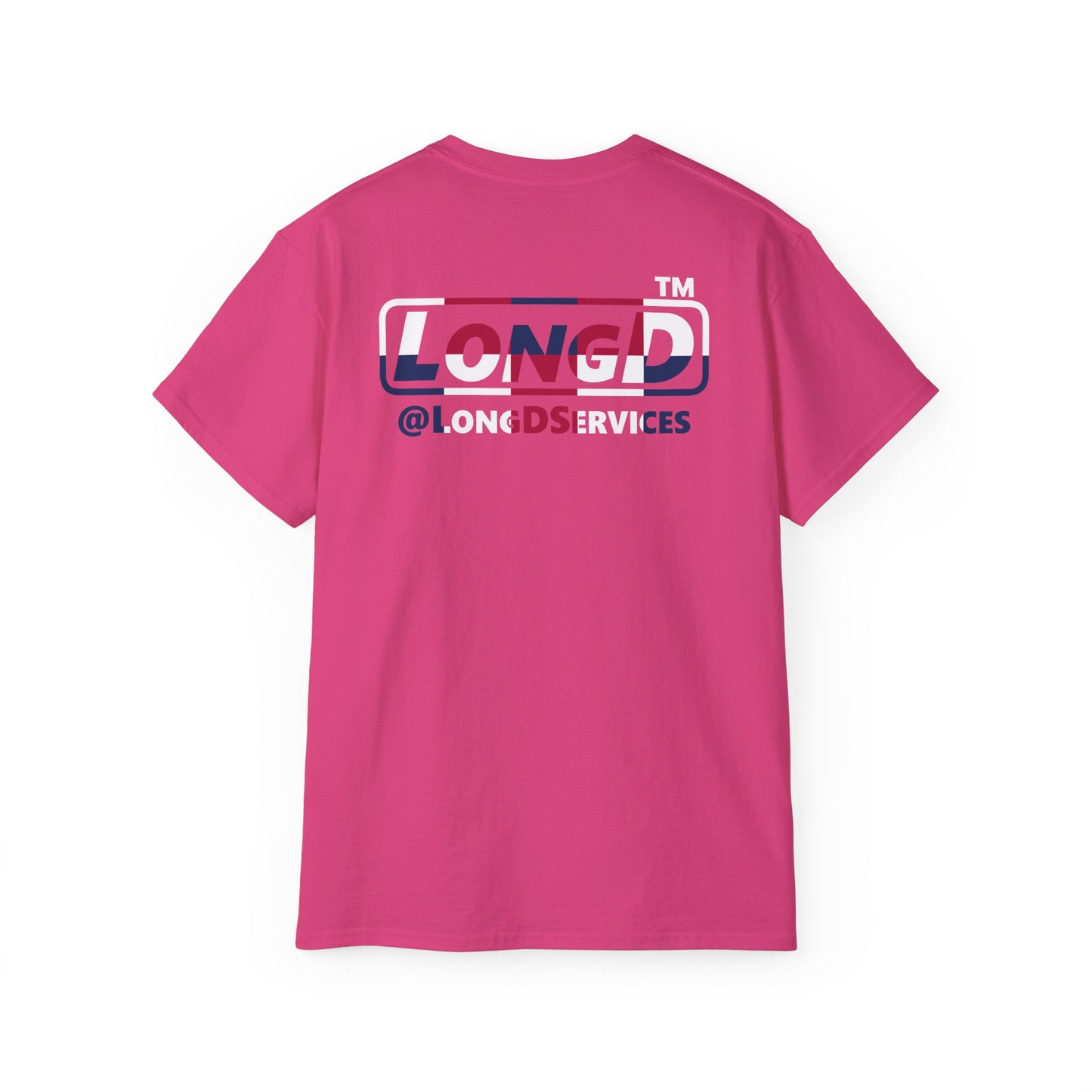 I firecracker LongD positive 2x5 front-back Hyde Park logo cotton tee