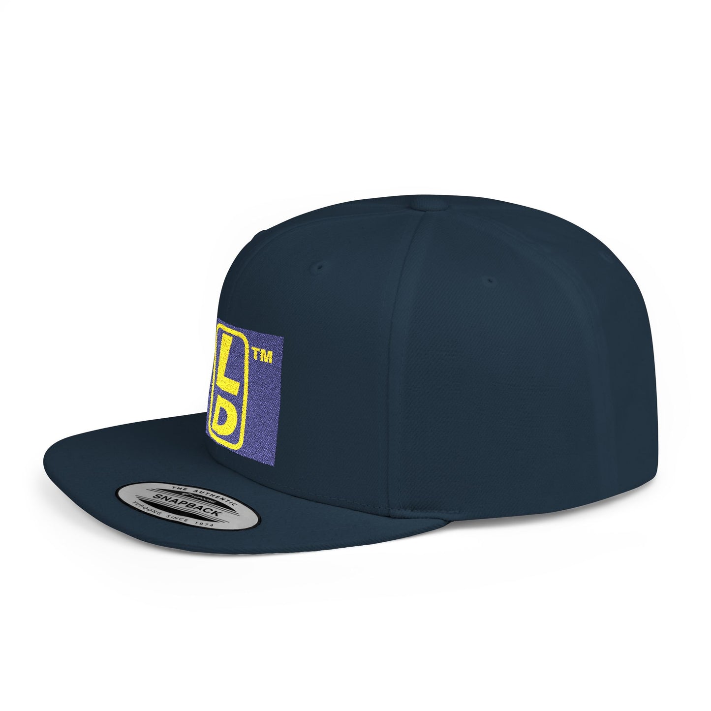 Embroidered Baseball Cap reverse official logo upright initials