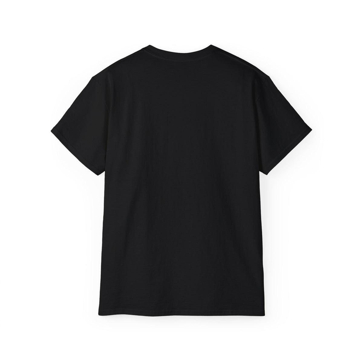 LongD Hyde Park negative upright downward chevron logo (Halloween colors) cotton tee