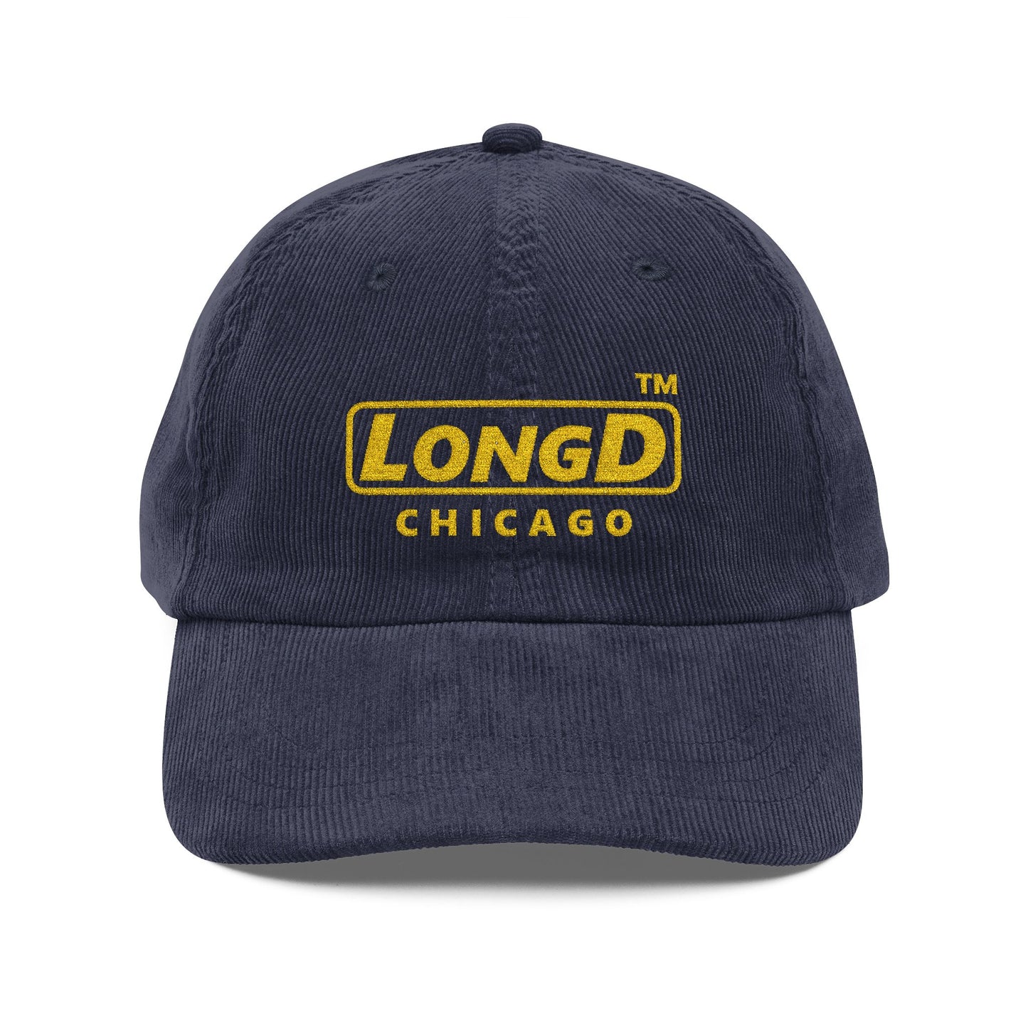 Embroidered Corduroy Cap Alternate basic Chicago logo