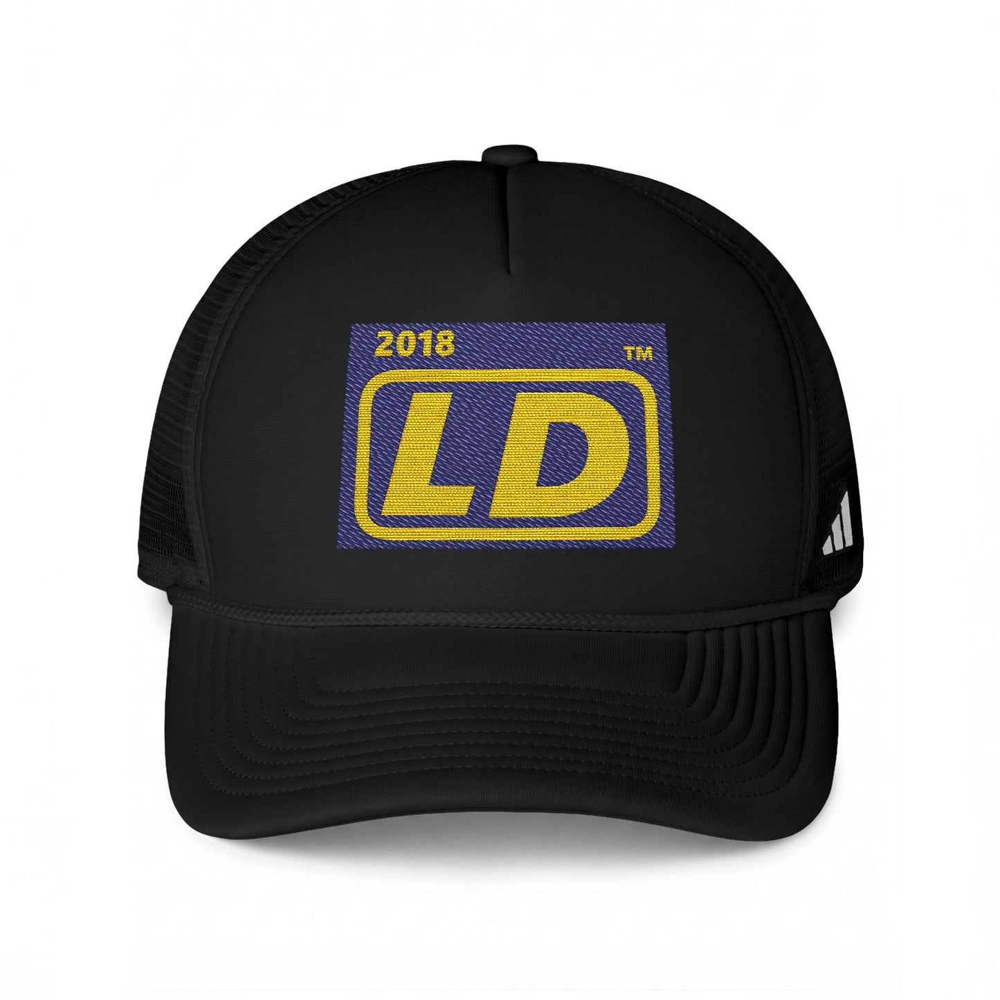 adidas reverse official initials logo trucker cap