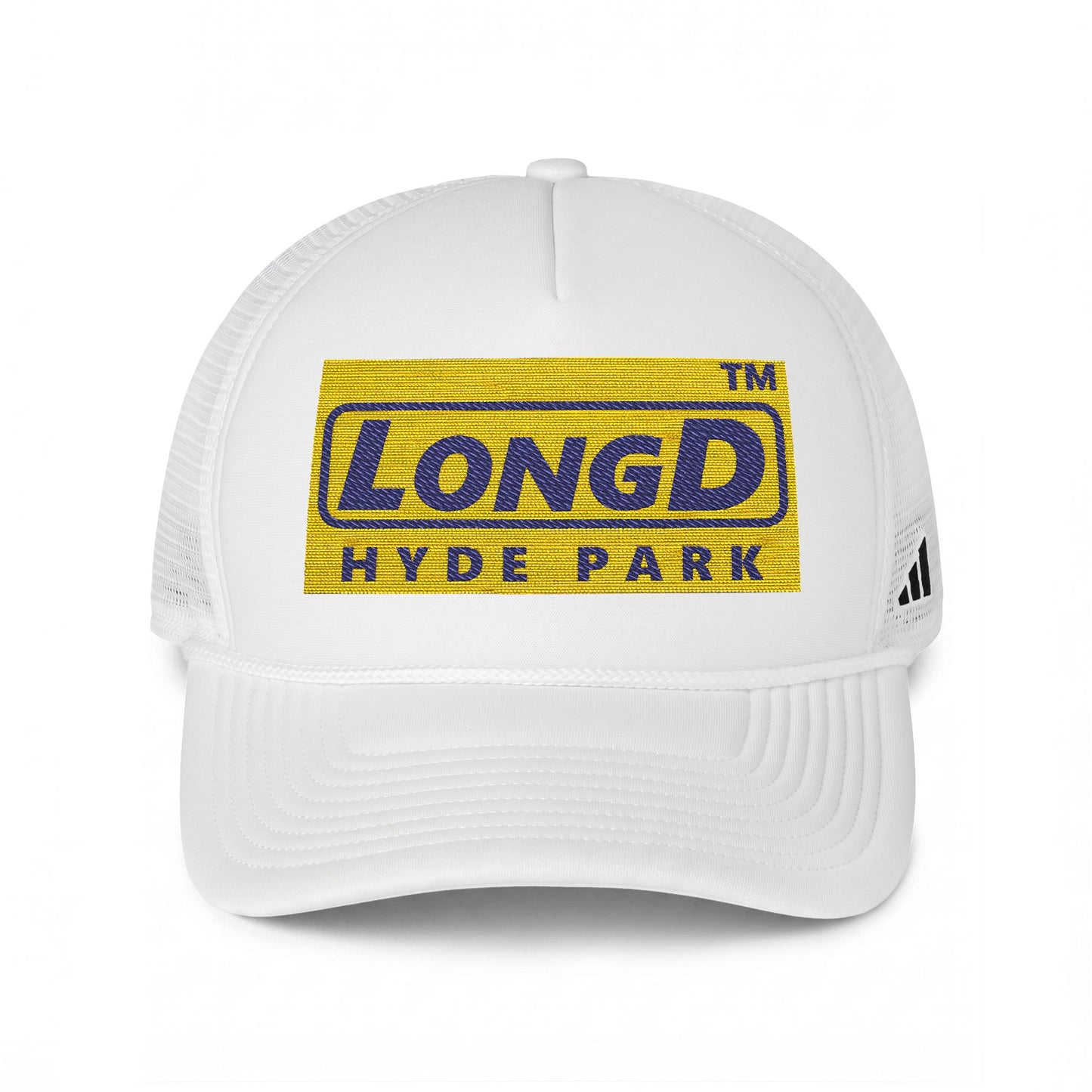 adidas official Hyde Park logo trucker cap