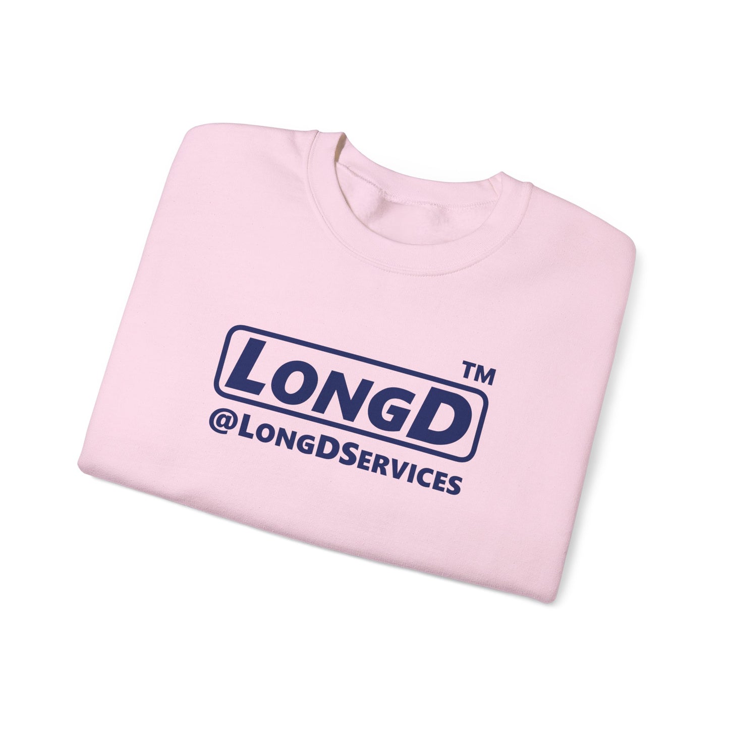 LongD official 4-print Tag logo crewneck sweatshirt