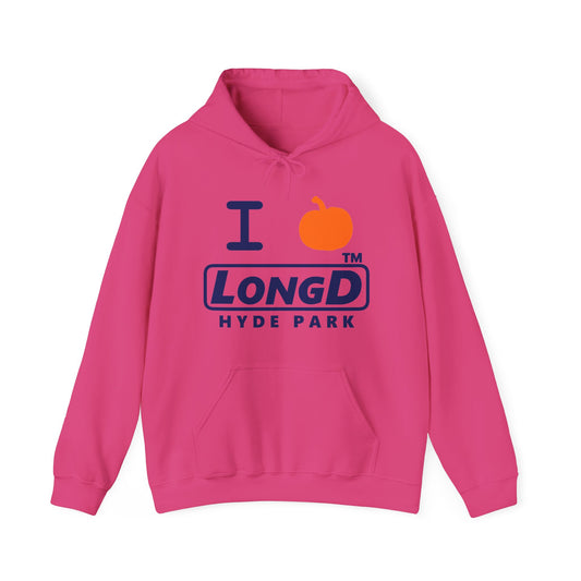 I pumpkin LongD Hyde Park positive basic Navy (002060) logo hoodie