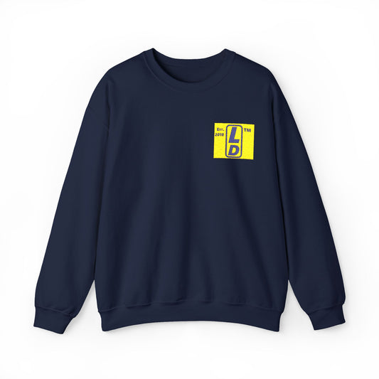 Embroidered Unisex Heavy Blend™ Crewneck Sweatshirt official logo upright initials