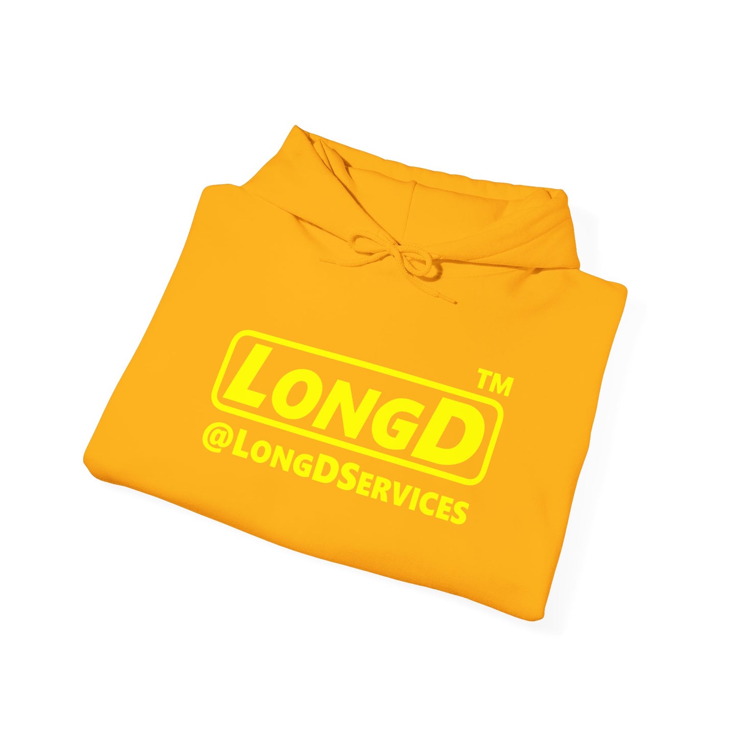 LongD® Logo (positive alternate Tag only version) Hoodie