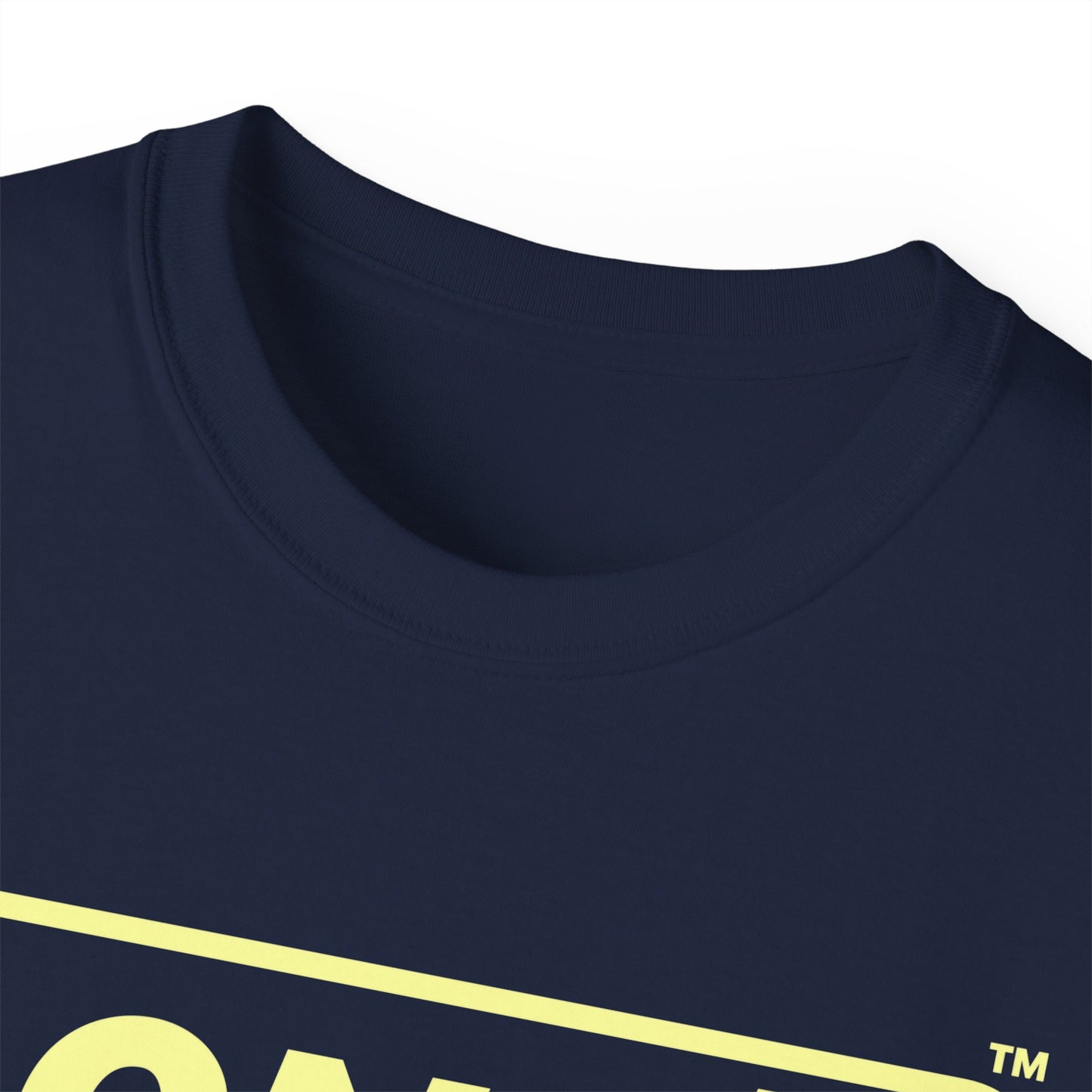 LongD® Logo Cotton Tee (Easter pastel yellow positive text)