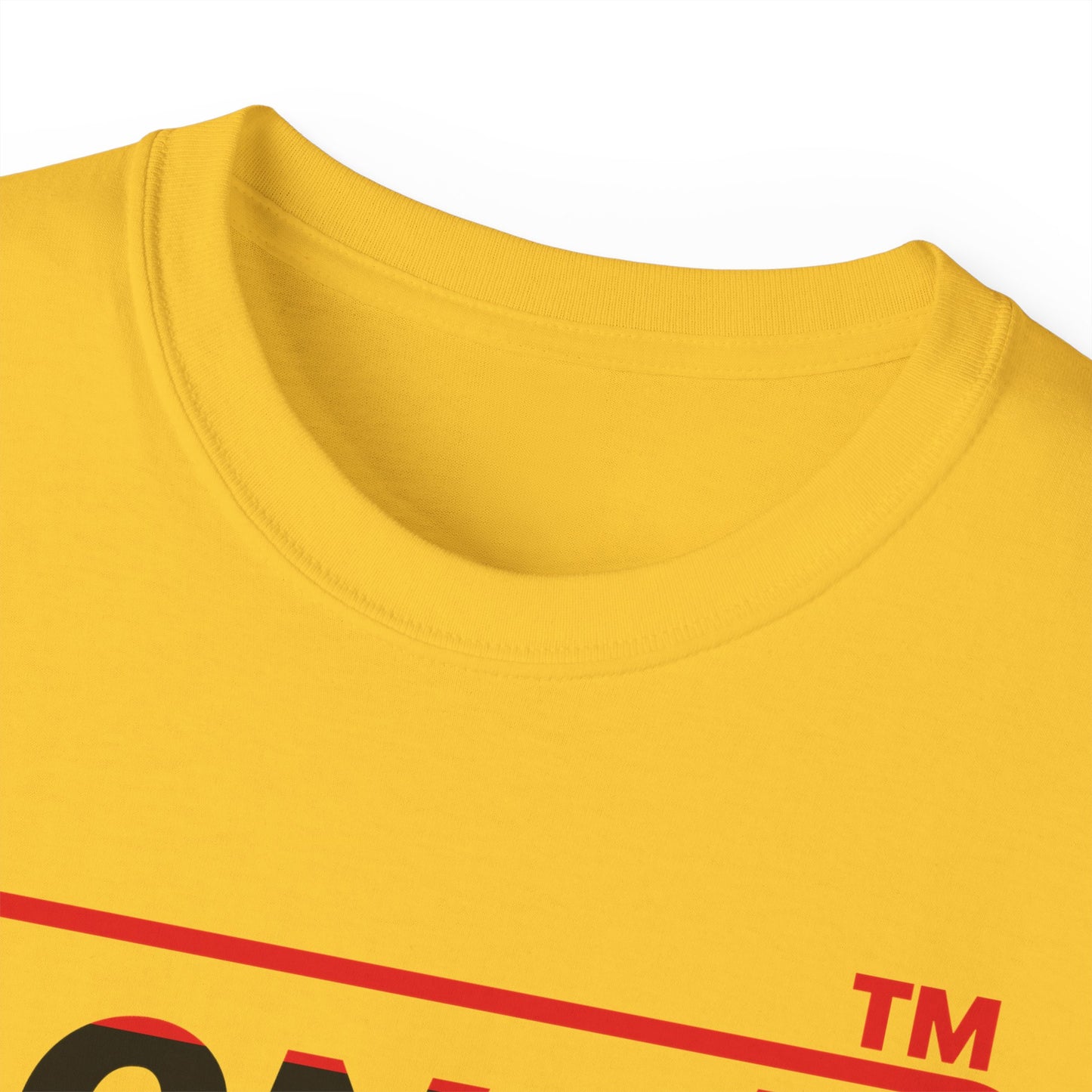 LongD positive horizontal 3-striped Hyde Park logo cotton tee (Juneteenth colors)