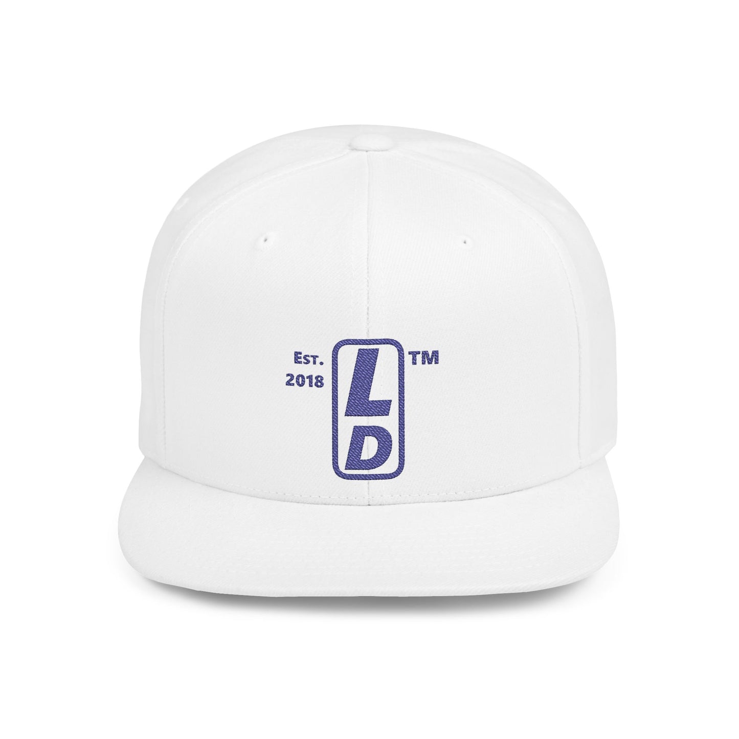 Embroidered Baseball Cap basic official logo upright initials