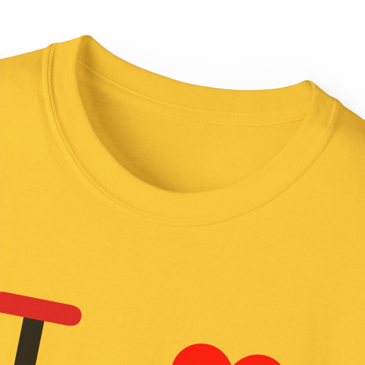 I Luv LongD® Logo Cotton Tee Juneteenth positive top negative bottom text
