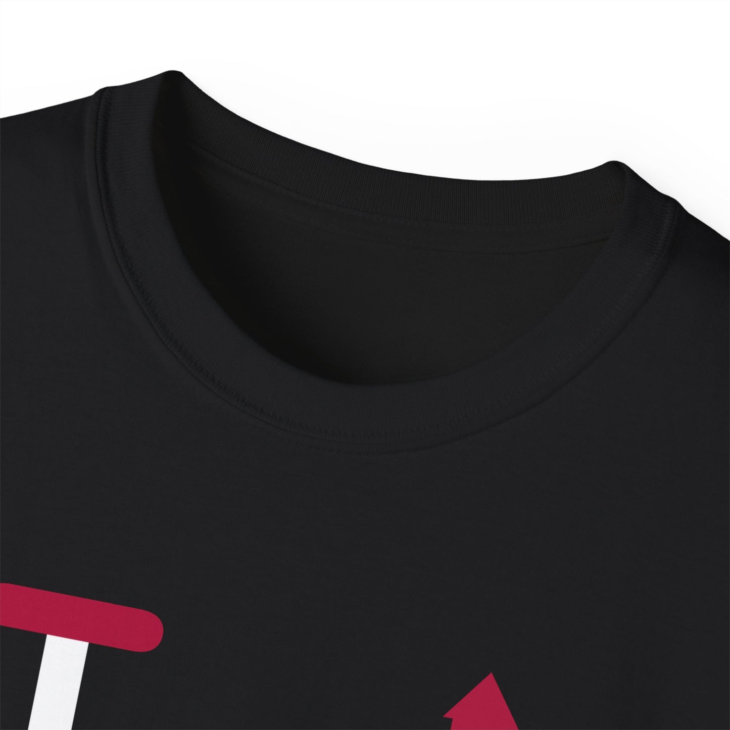 I firecracker LongD positive 2x5 front-back tag logo cotton tee