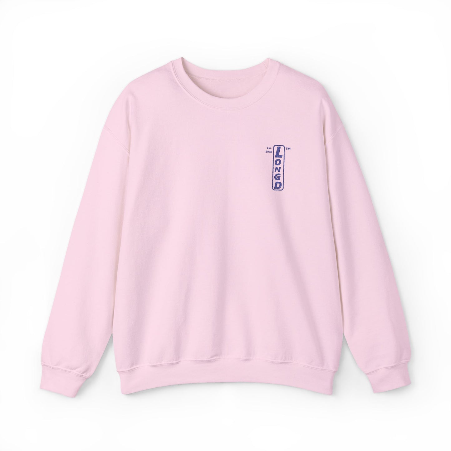 Embroidered Unisex Heavy Blend™ Crewneck Sweatshirt official basic logo upright