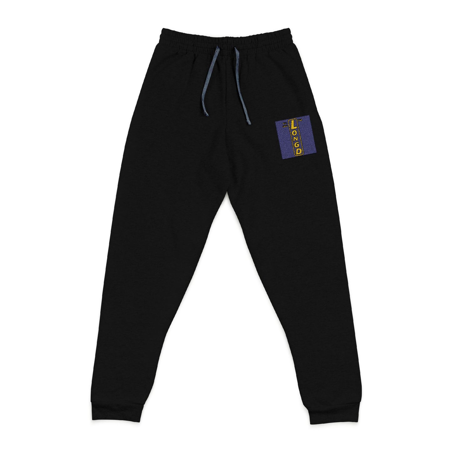 Embroidered unisex joggers reverse logo upright