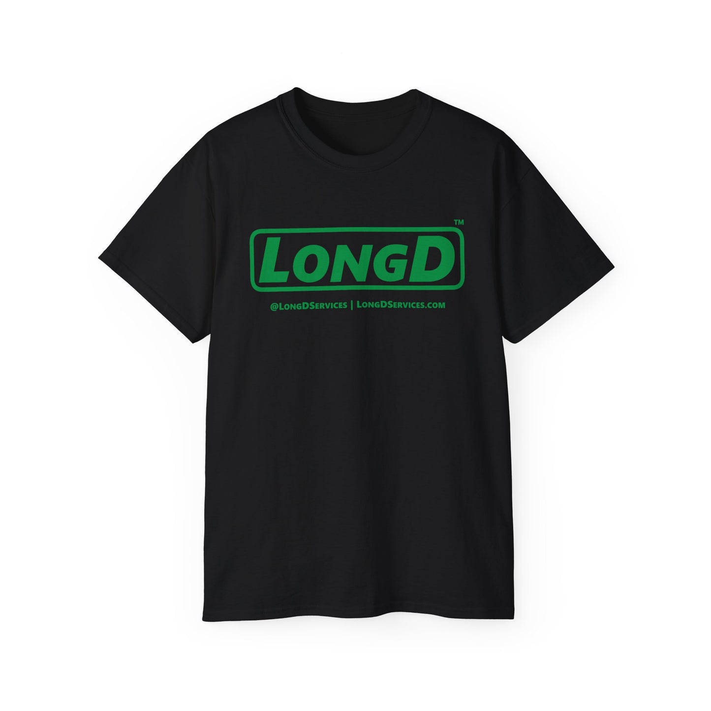 LongD® Logo Cotton Tee (St. Patrick's Day -Irish Green)