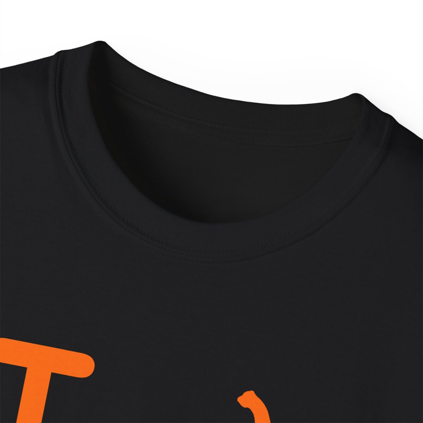 I Pumpkin LongD® Logo Cotton Tee positive orange basic Hyde Park logo