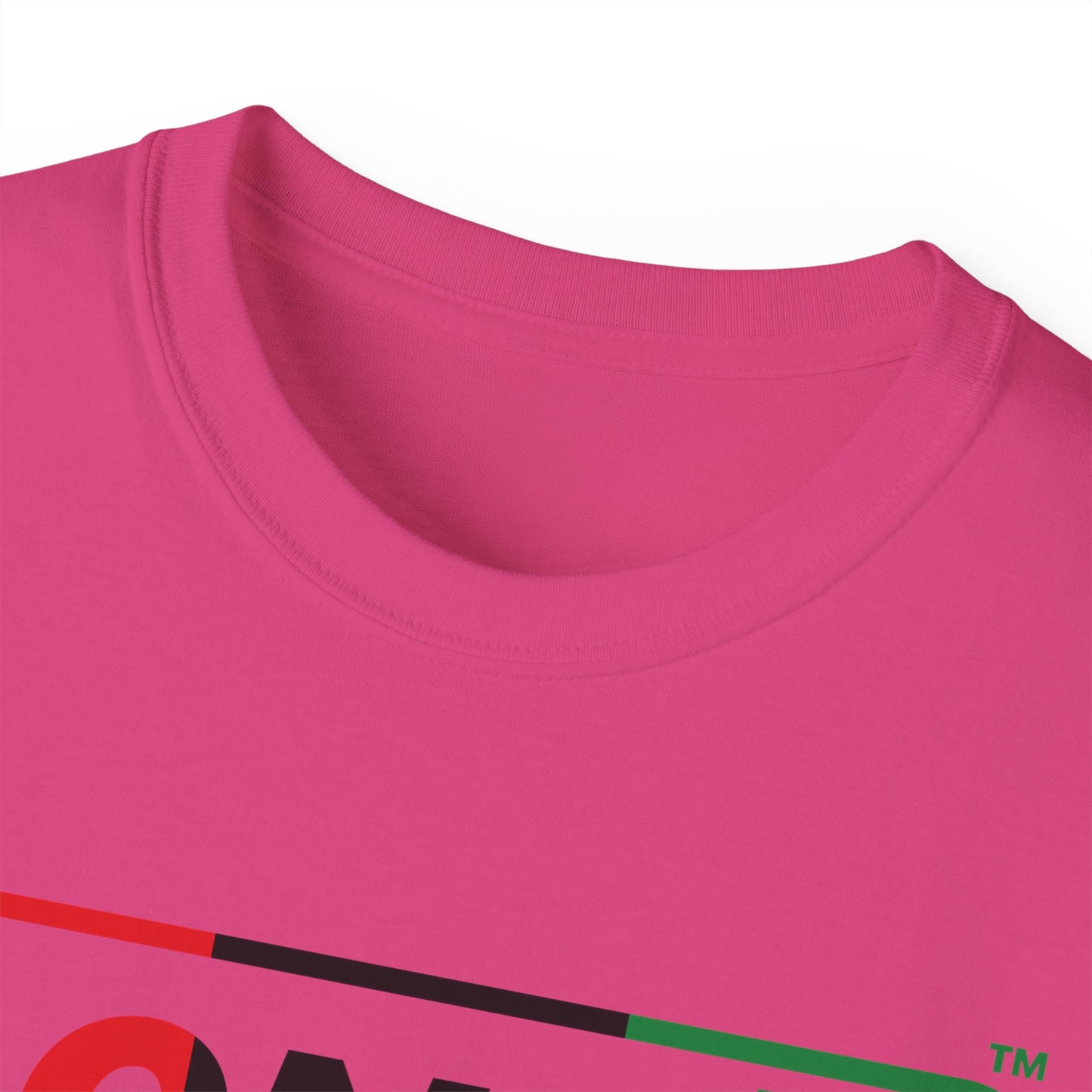 LongD® Logo Cotton Tee Juneteenth positive top negative bottom text
