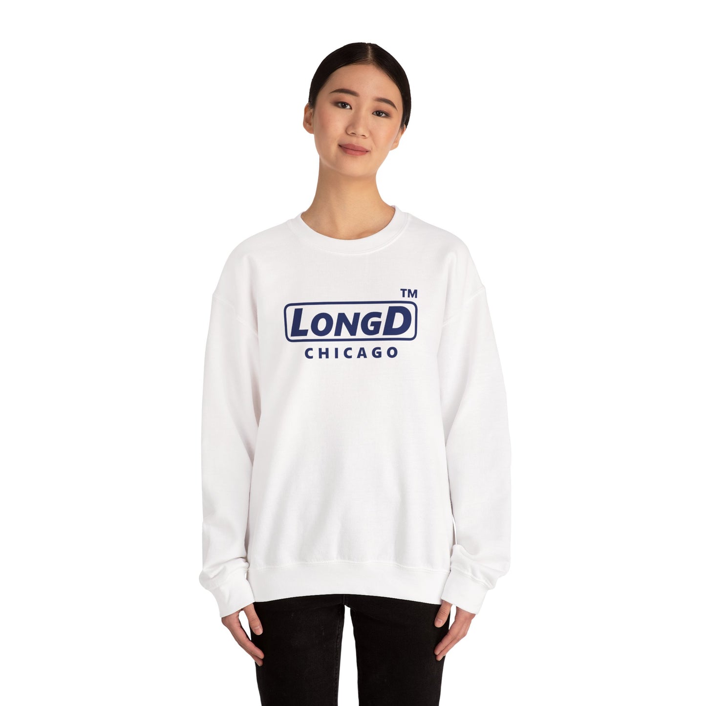 LongD official Chicago logo crewneck sweatshirt