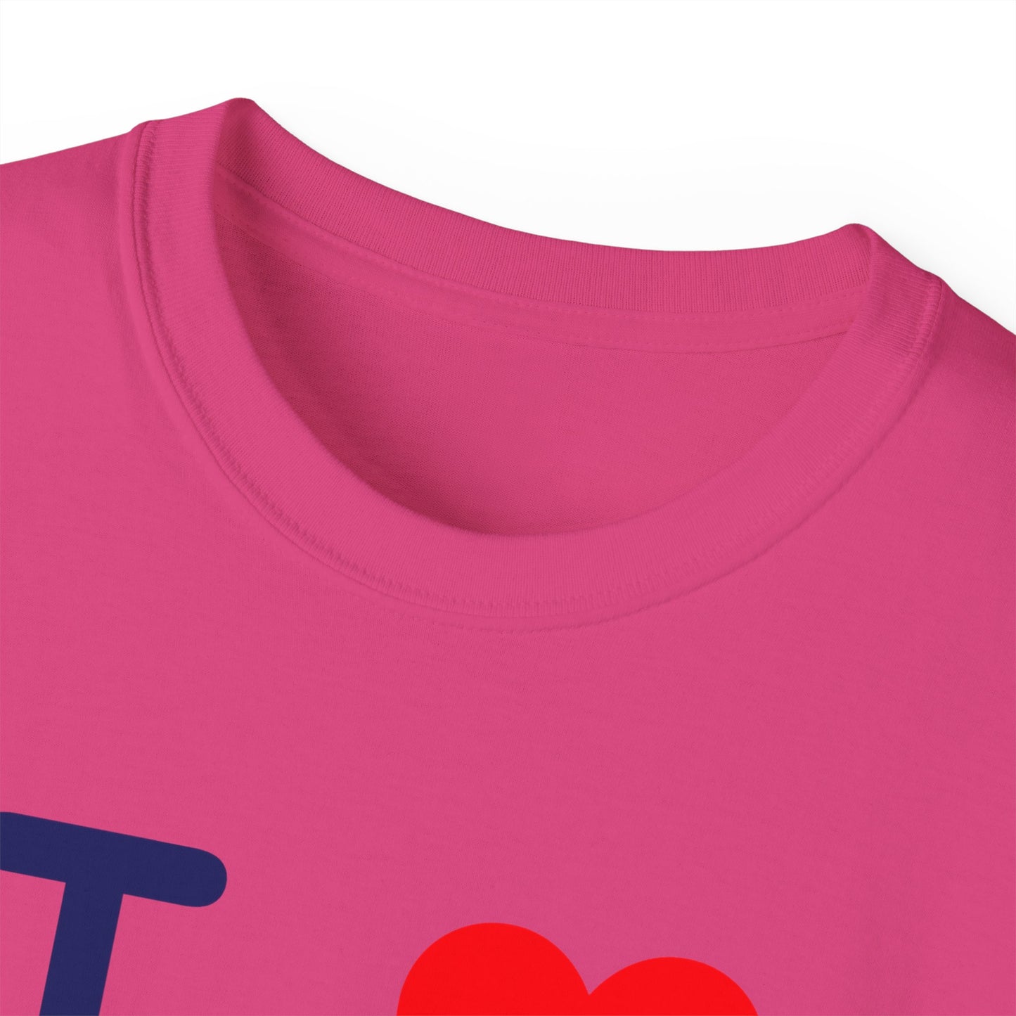 I Luv LongD® Logo Cotton Tee positive official basic Chicago logo