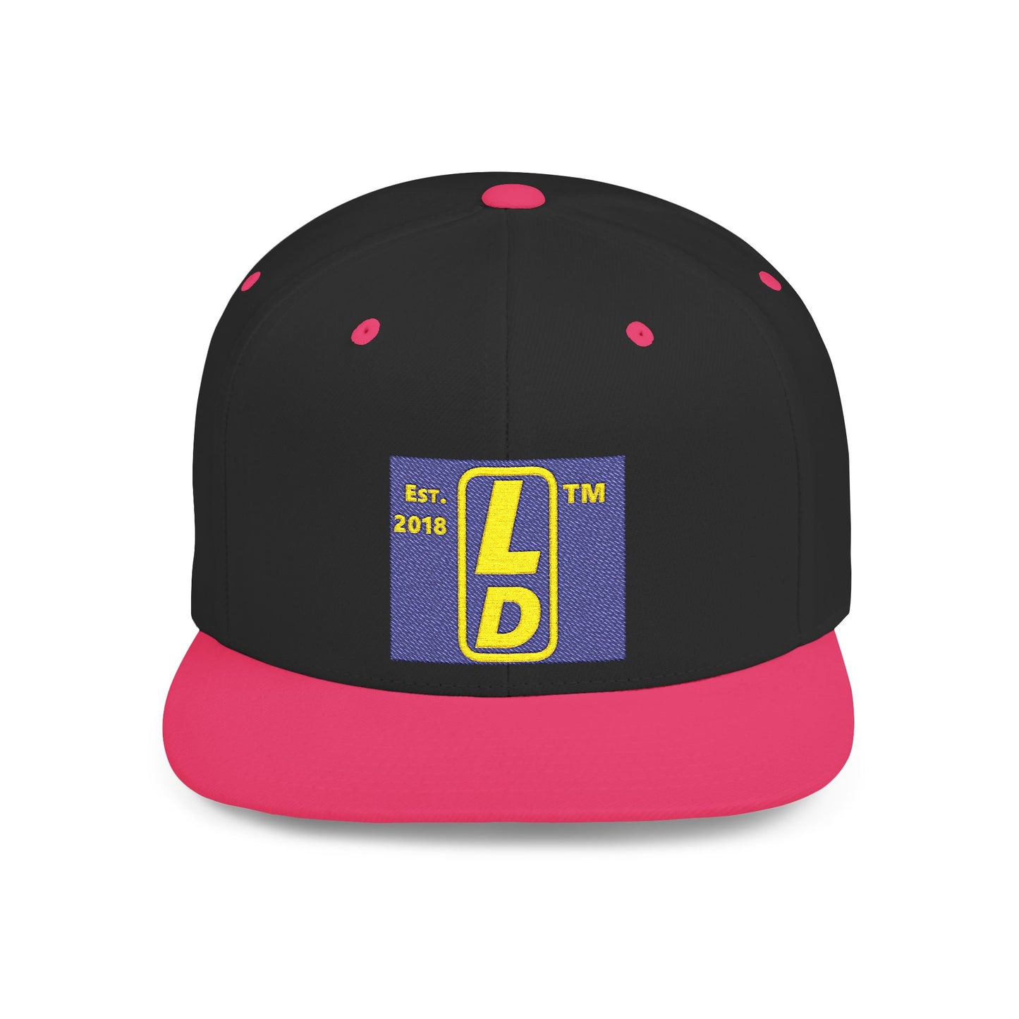 Embroidered Baseball Cap reverse official logo upright initials