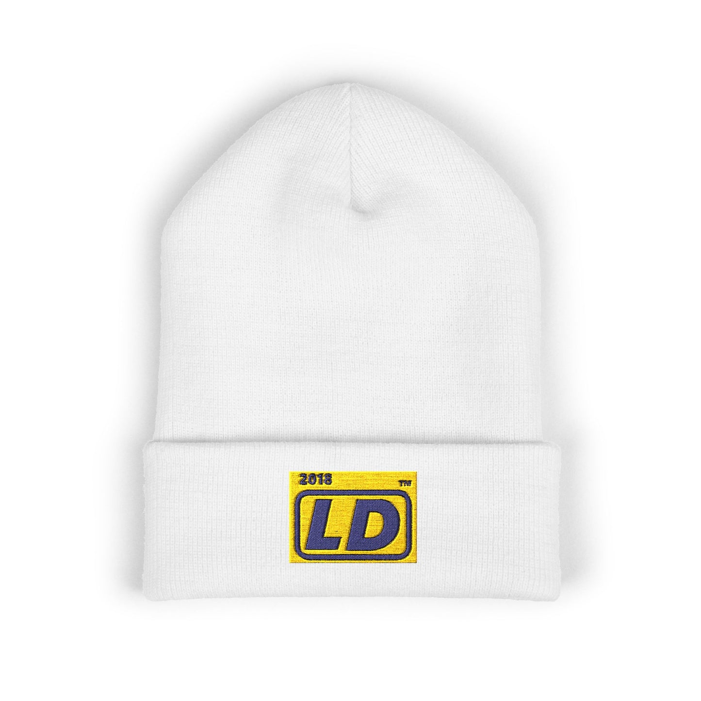 Embroidered Classic Cuffed Beanie official logo initials