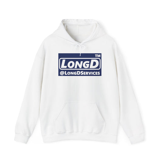 LongD® Logo (negative Tag only version) Hoodie