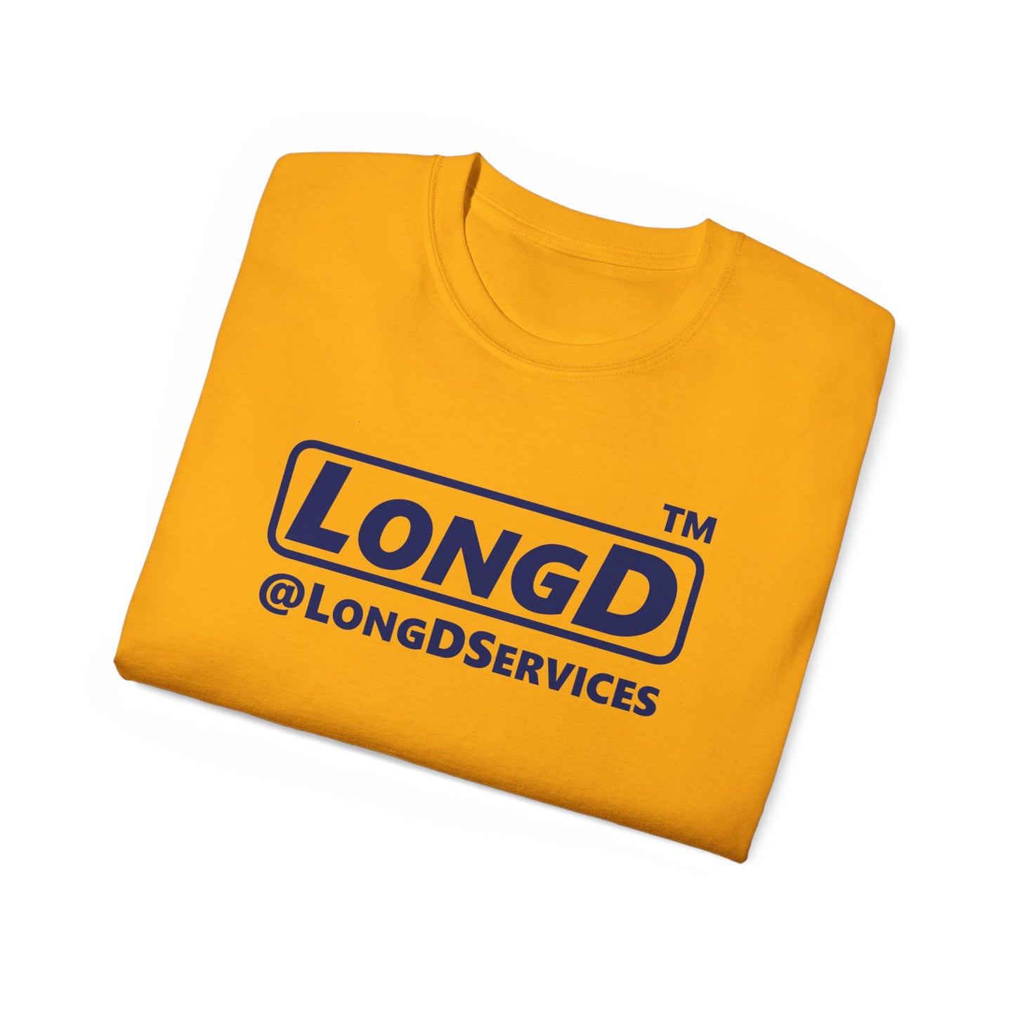 LongD® Logo Cotton Tee positive official basic logo