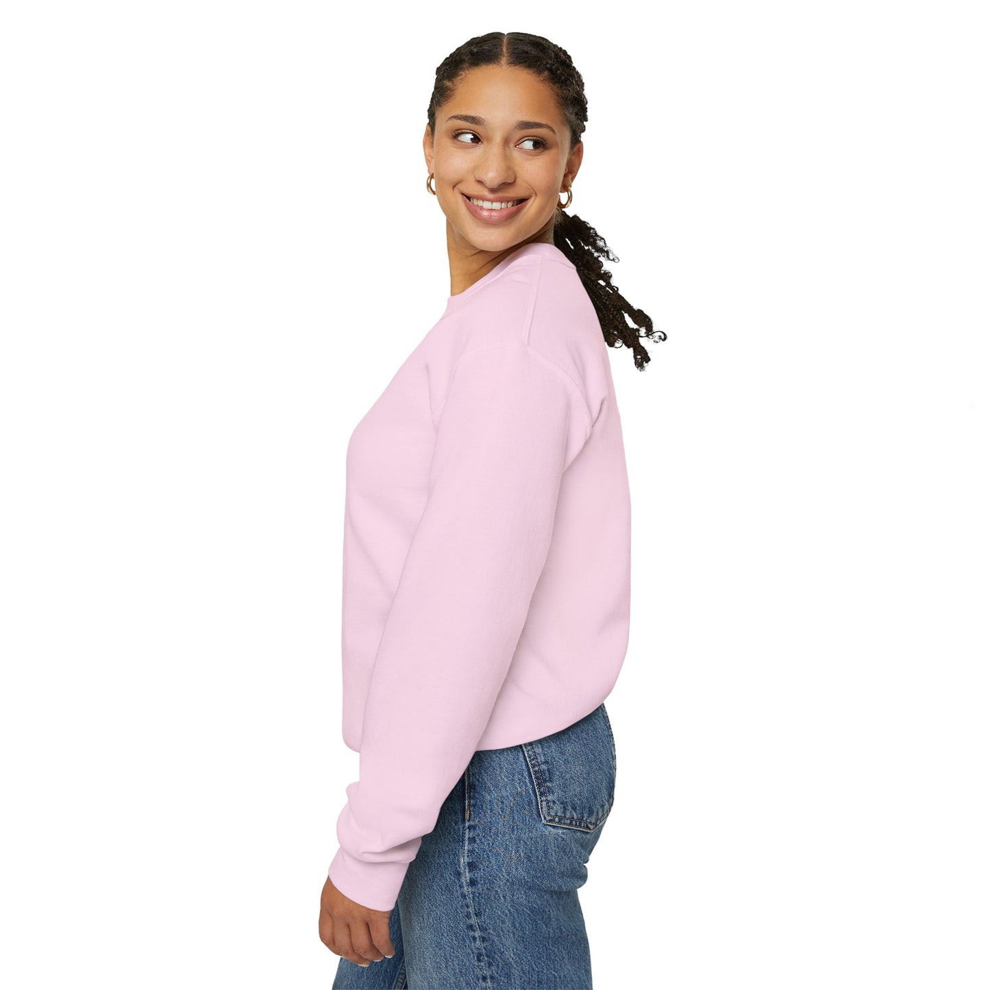 I firecracker LongD positive 2x5 Hyde Park logo crewneck sweatshirt