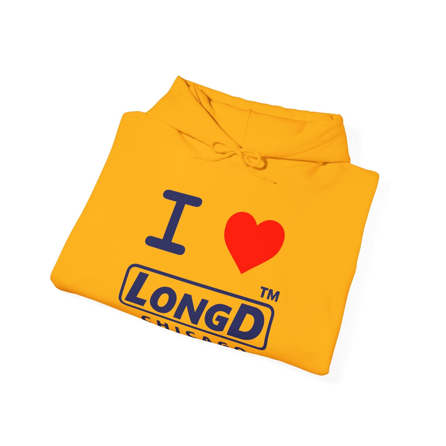 I Luv LongD® Logo (positive Chicago version) Hoodie