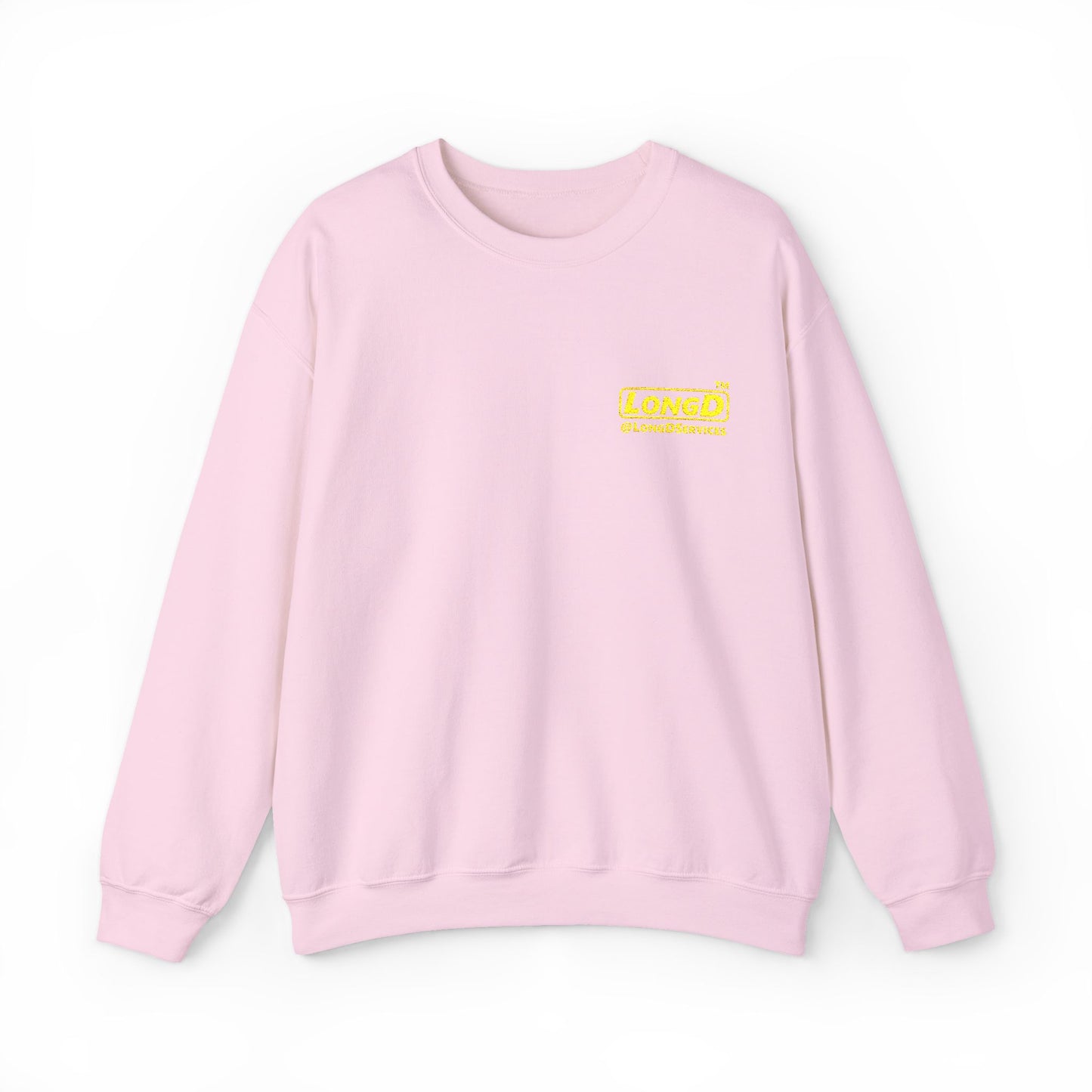 Embroidered Unisex Heavy Blend™ Crewneck Sweatshirt alternate (reverse) basic logo