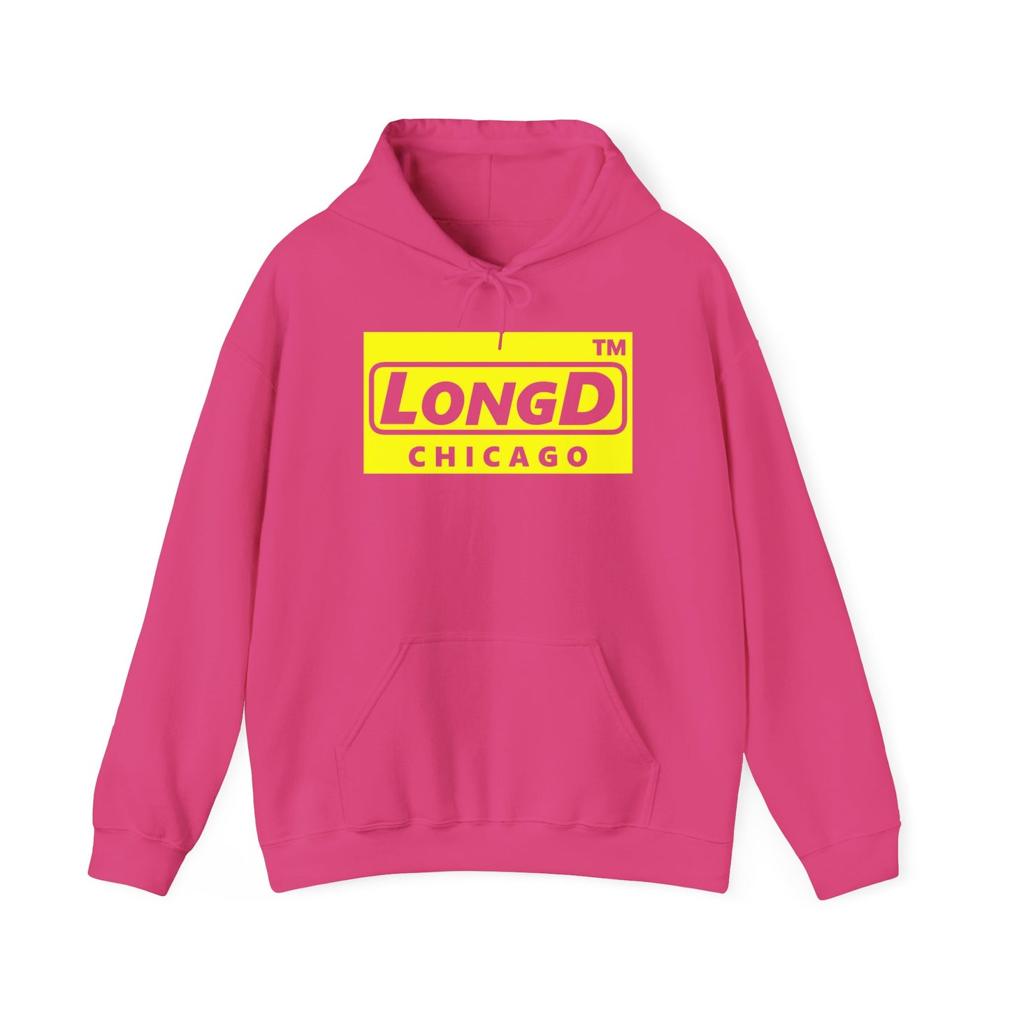LongD® Logo (negative alternate Chicago version) Hoodie