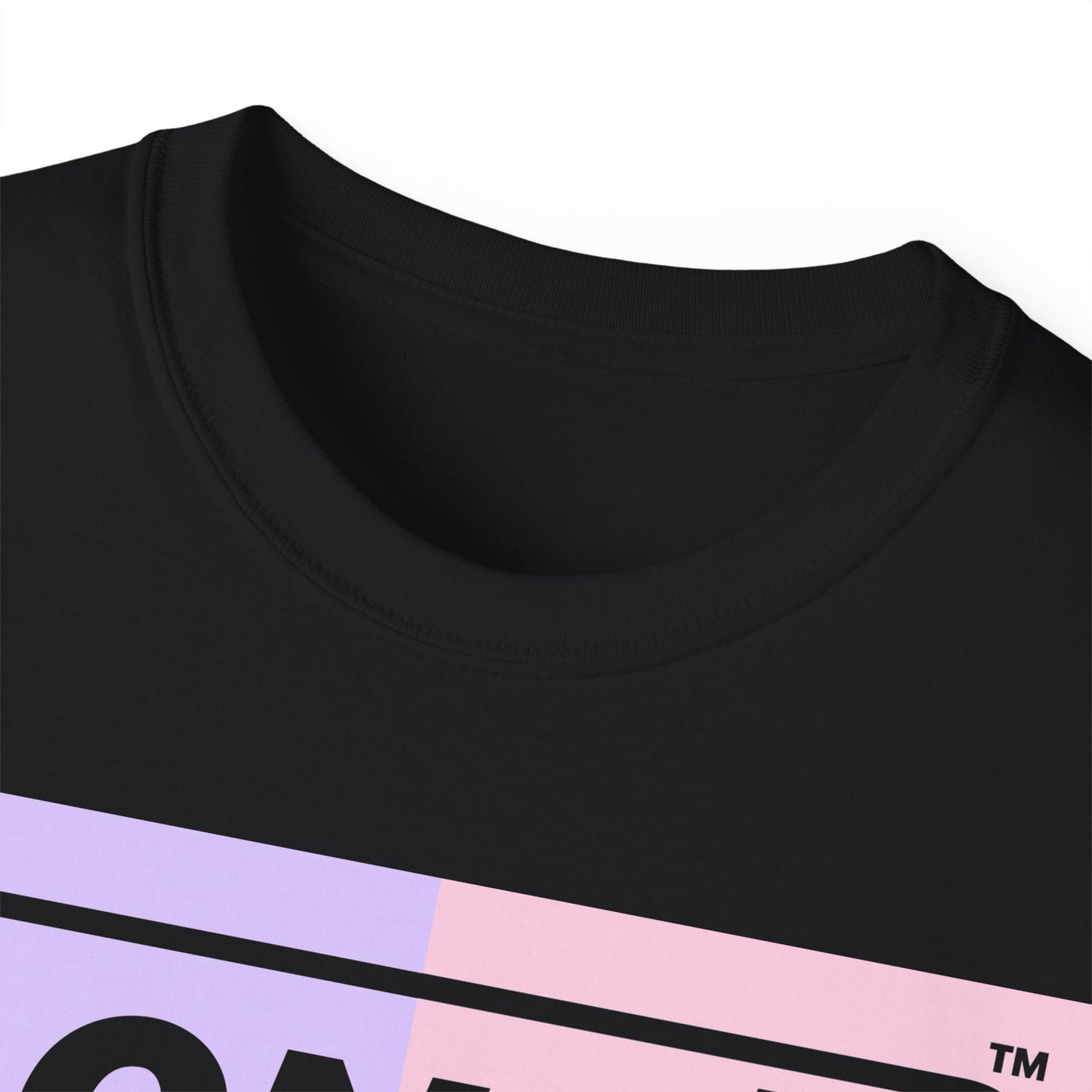 LongD® Logo Cotton Tee (Easter pastel variety in negative text)