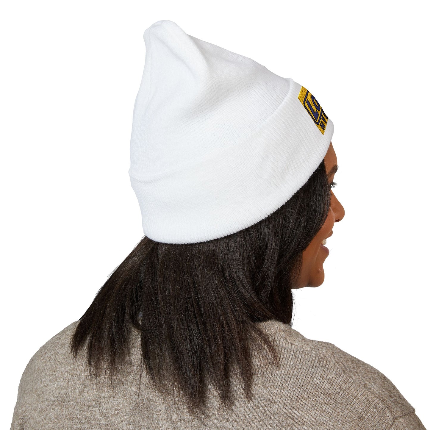 Embroidered Classic Cuffed Beanie Official Hyde Park Logo