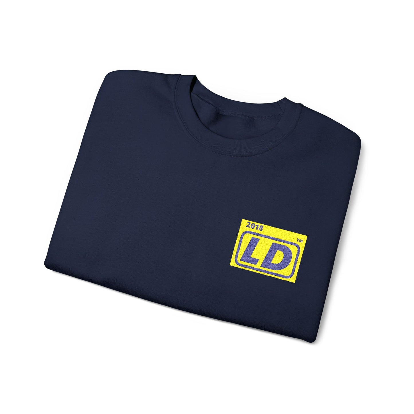 Embroidered Unisex Heavy Blend™ Crewneck Sweatshirt official logo initials