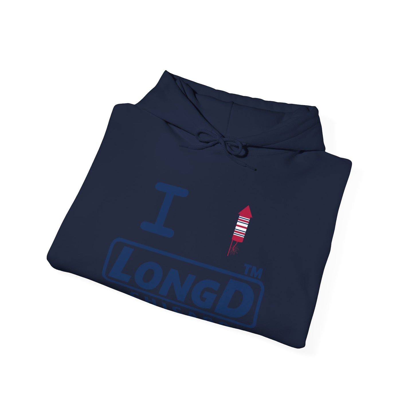 I firecracker LongD® positive basic official Chicago logo hoodie