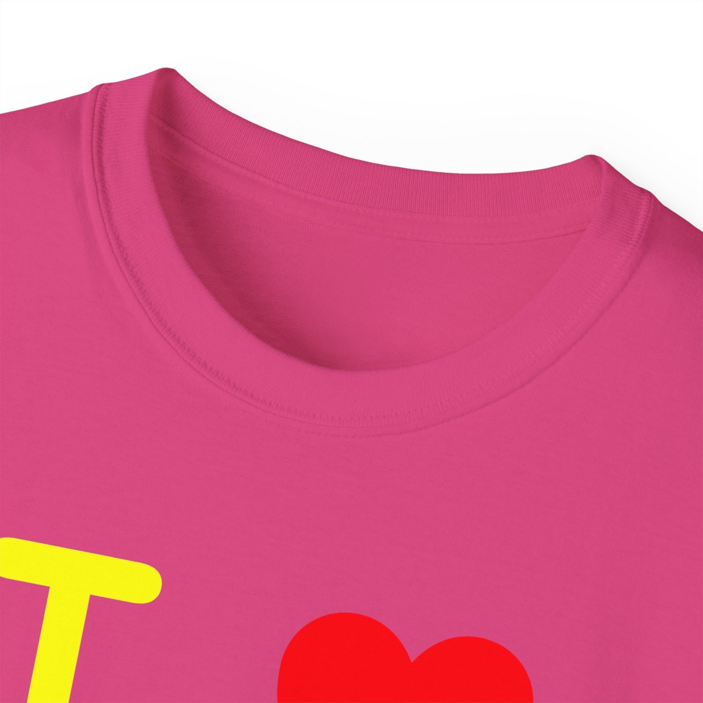 I Luv LongD® Logo Cotton Tee positive reverse basic Chicago logo