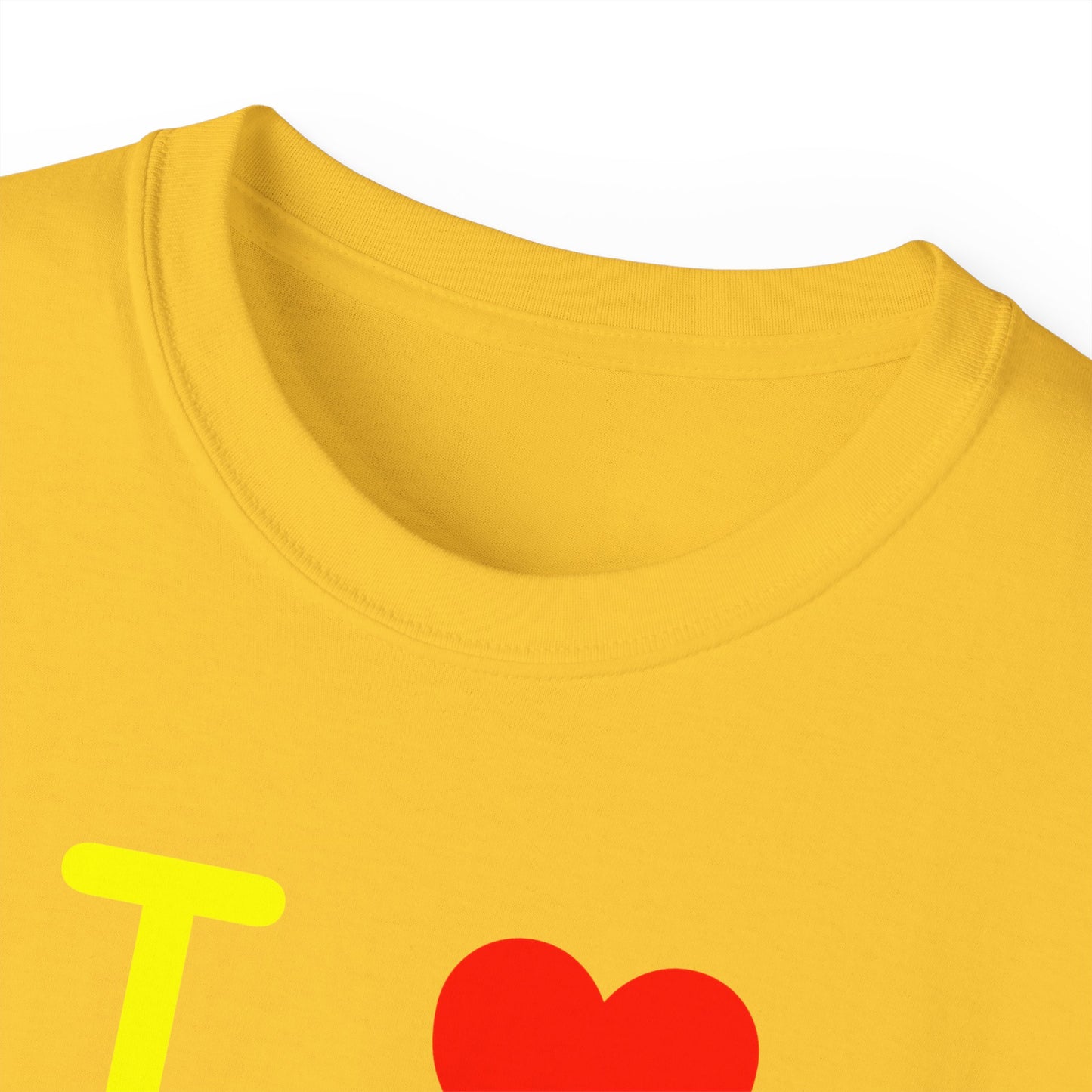 I Luv LongD Tag-domain positive alternate basic logo cotton tee